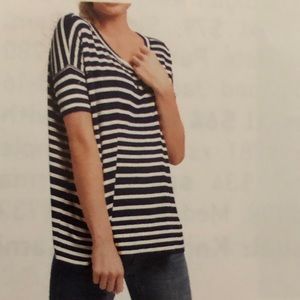 ⚓️Navy and White Striped CAbi Blouse- Sailing Tee⚓️